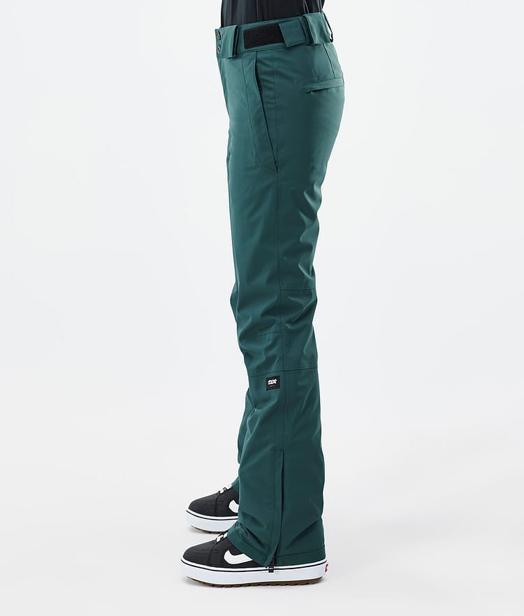 Dope Con W Pantaloni Snowboard Donna Bottle Green Renewed, Immagine 3 di 6