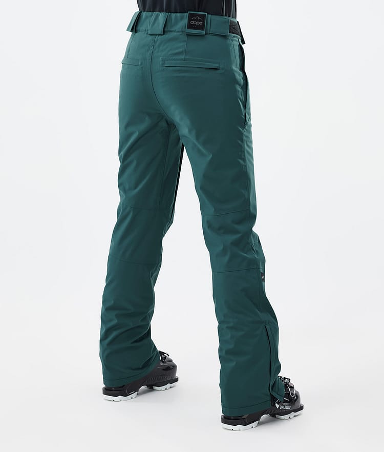 Dope Con W Pantalon de Ski Femme Bottle Green, Image 4 sur 6