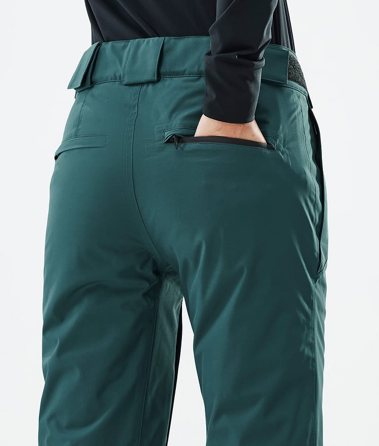 Dope Con W Snowboard Pants Women Bottle Green Renewed, Image 6 of 6