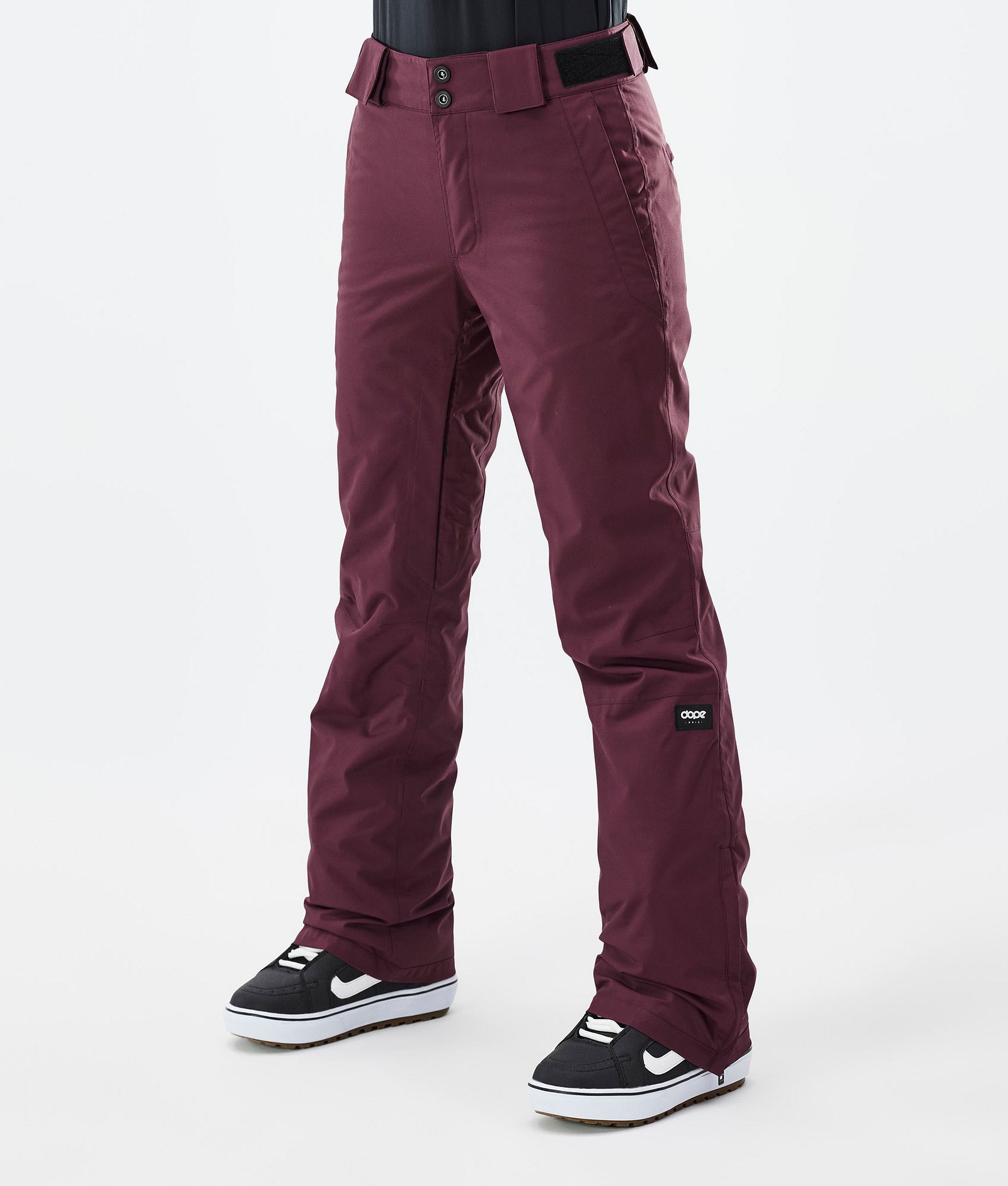 Dope Con W Pantalon de Snowboard Femme Burgundy, Image 1 sur 6