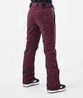 Dope Con W Pantalon de Snowboard Femme Burgundy, Image 4 sur 6