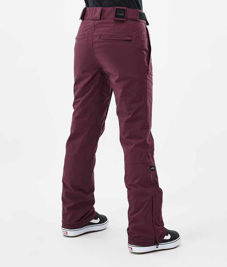 Dope Con W Snowboard Broek Dames Burgundy, Afbeelding 4 van 6