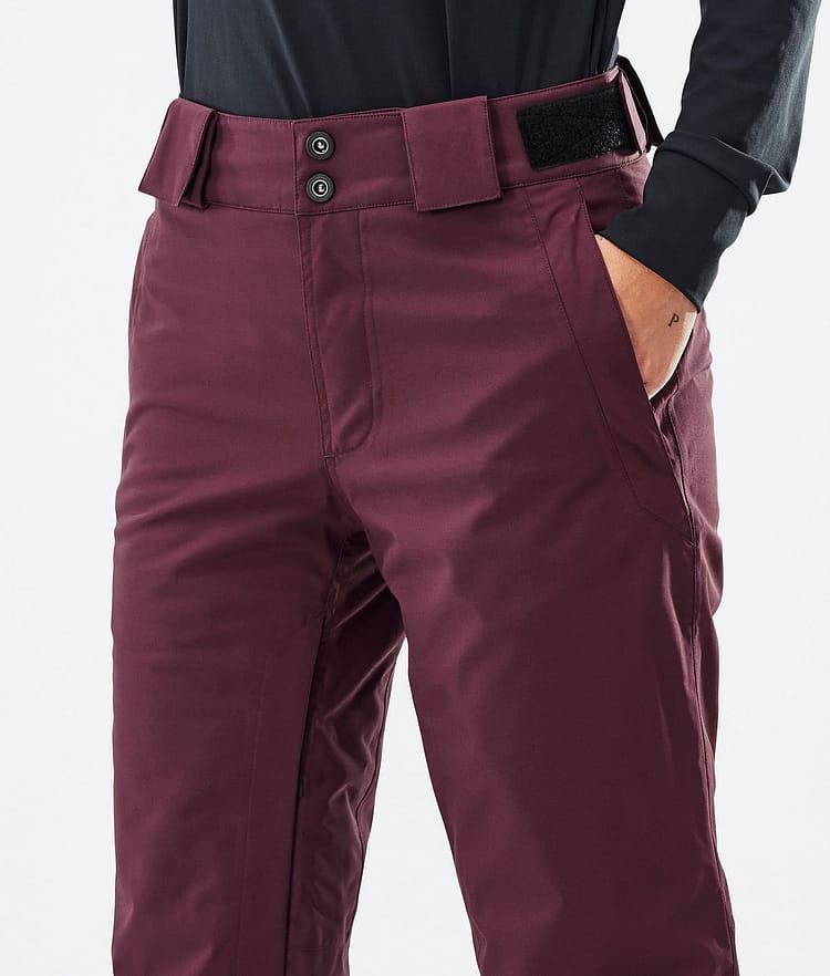 Dope Con W Skibroek Dames Burgundy, Image 5 of 6
