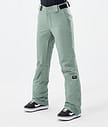 Dope Con W Pantaloni Snowboard Donna Faded Green