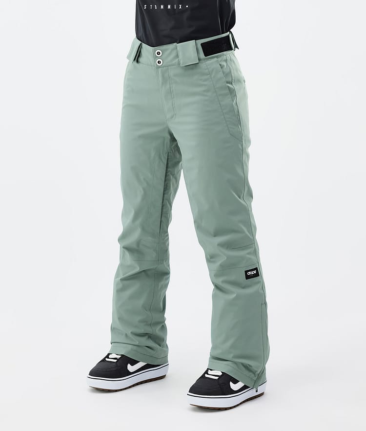 Dope Con W Pantaloni Snowboard Donna Faded Green, Immagine 1 di 5