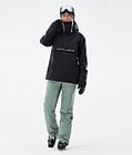 Dope Con W Pantalon de Ski Femme Faded Green, Image 2 sur 6