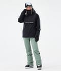 Dope Con W Kalhoty na Snowboard Dámské Faded Green