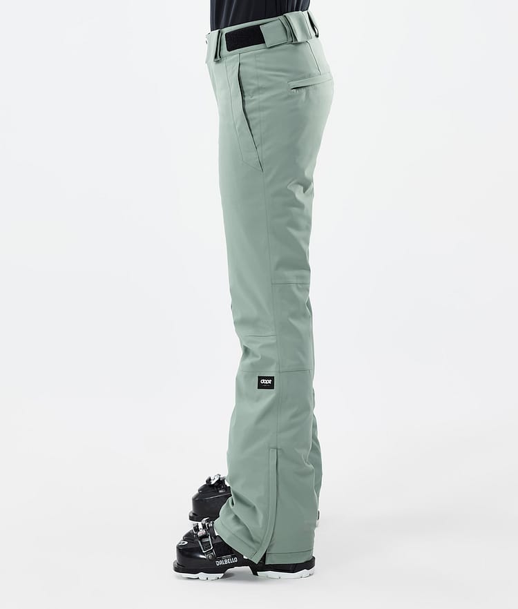 Dope Con W Pantalon de Ski Femme Faded Green, Image 3 sur 6
