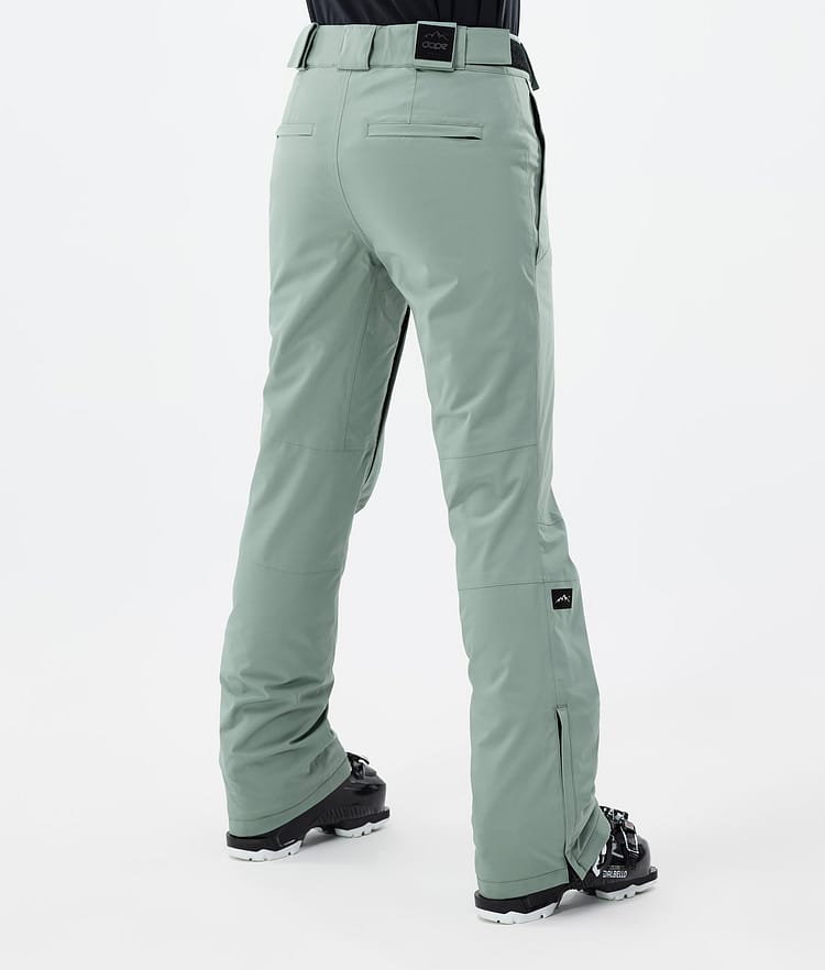 Dope Con W Pantalon de Ski Femme Faded Green, Image 4 sur 6