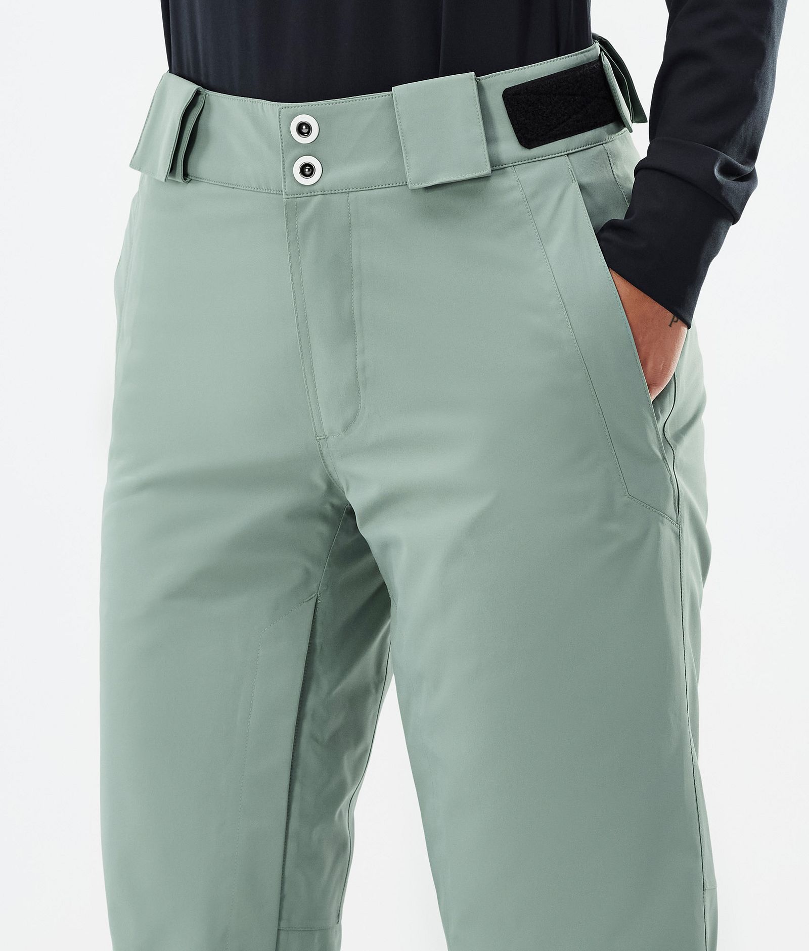 Dope Con W Pantalon de Ski Femme Faded Green, Image 5 sur 6