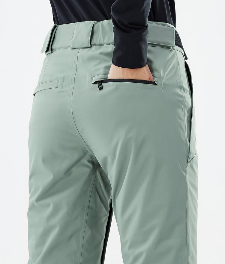 Dope Con W Pantalon de Ski Femme Faded Green