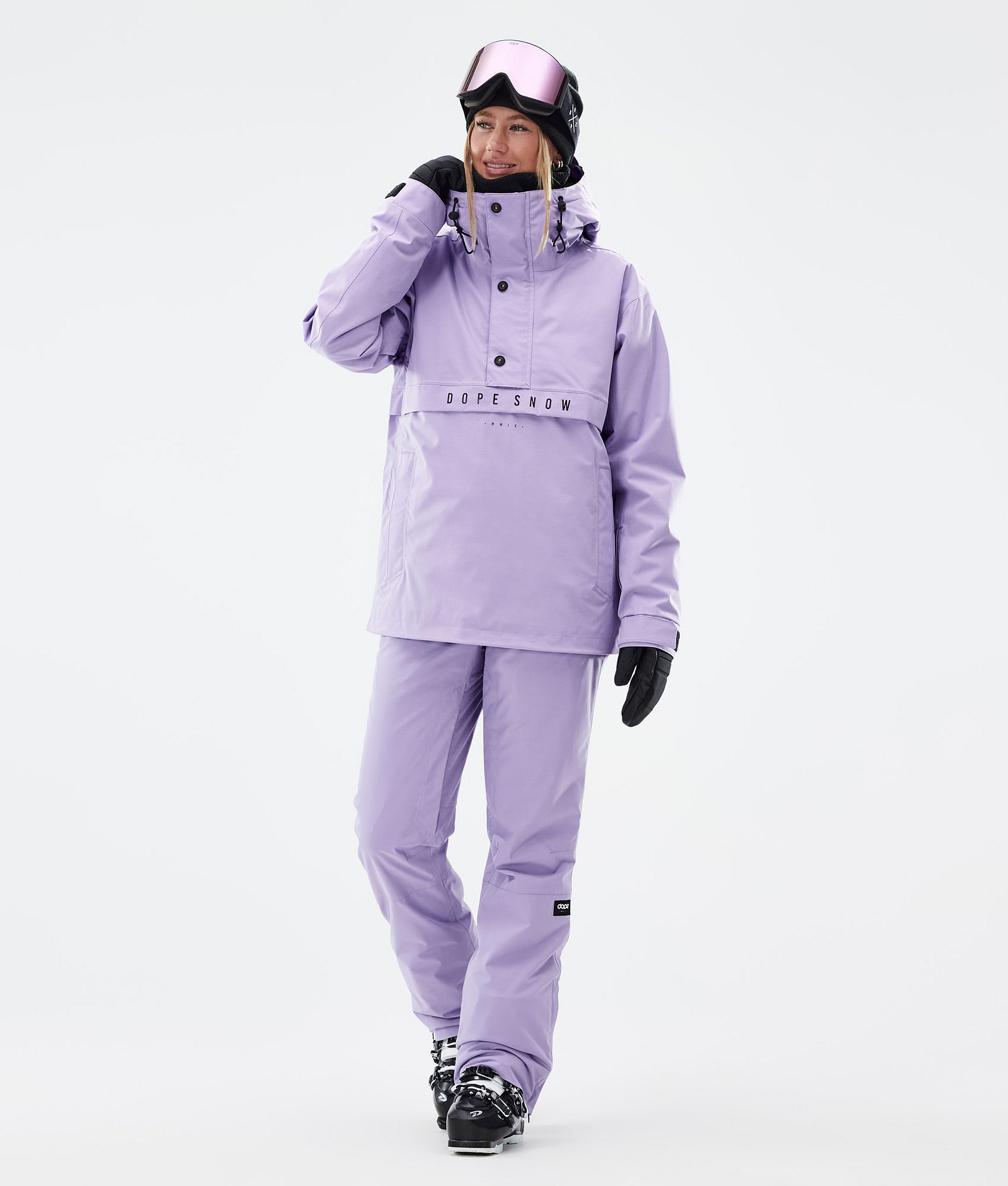 Dope Con W Pantalon de Ski Femme Faded Violet