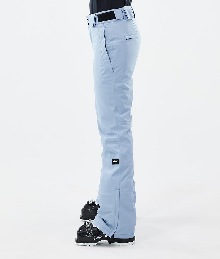 Dope Con W Pantalon de Ski Femme Light Blue