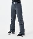 Dope Con W Pantaloni Snowboard Donna Metal Blue