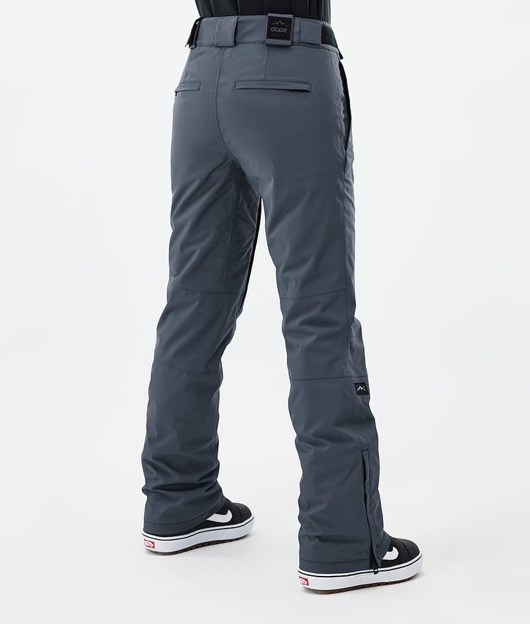 Dope Con W Pantaloni Snowboard Donna Metal Blue