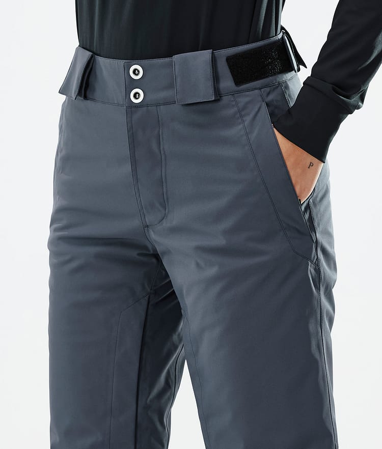 Dope Con W Pantalon de Ski Femme Metal Blue