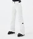 Dope Con W Ski Pants Women Old White