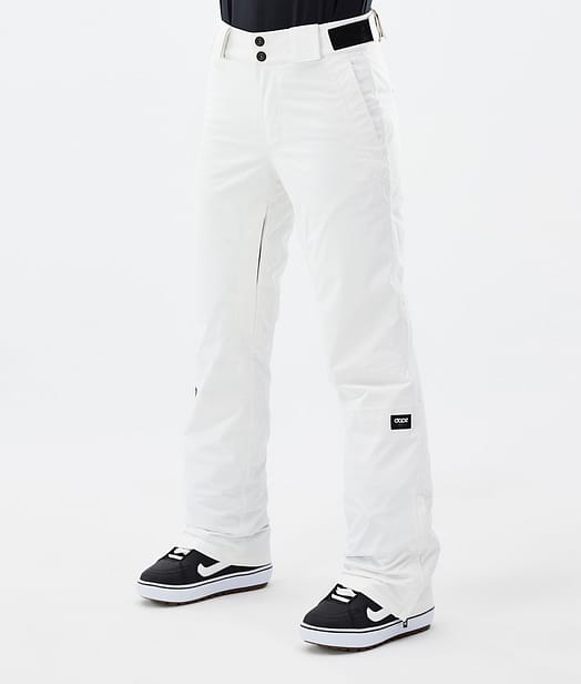 Dope Con W Snowboard Pants Women Old White