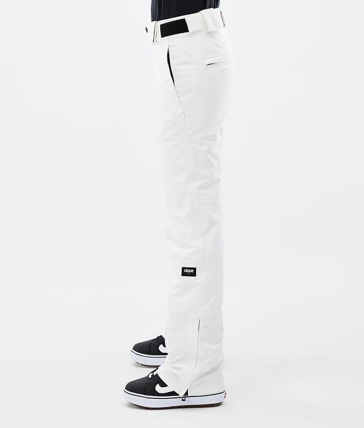 Dope Con W Pantaloni Snowboard Donna Old White