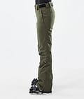 Dope Con W Ski Pants Women Olive Green, Image 3 of 6