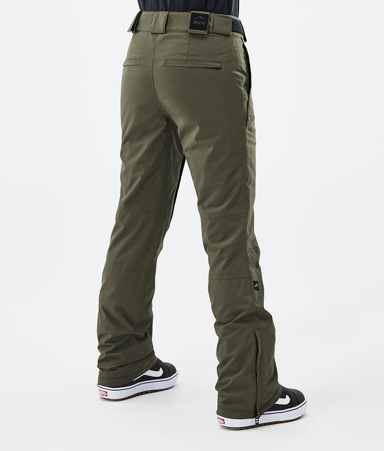 Dope Con W Pantalon de Snowboard Femme Olive Green