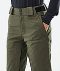 Dope Con W Pantalon de Ski Femme Olive Green, Image 5 sur 6