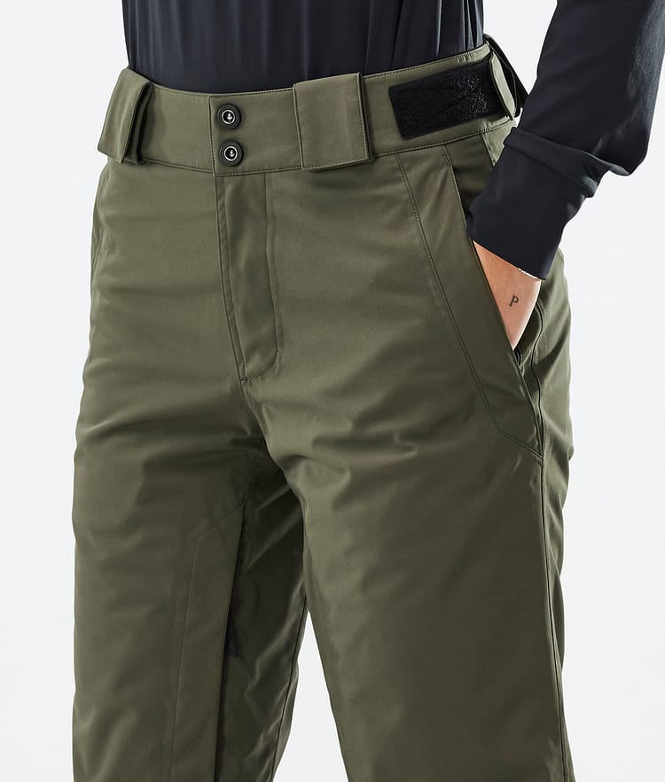 Dope Con W Ski Pants Women Olive Green, Image 5 of 6
