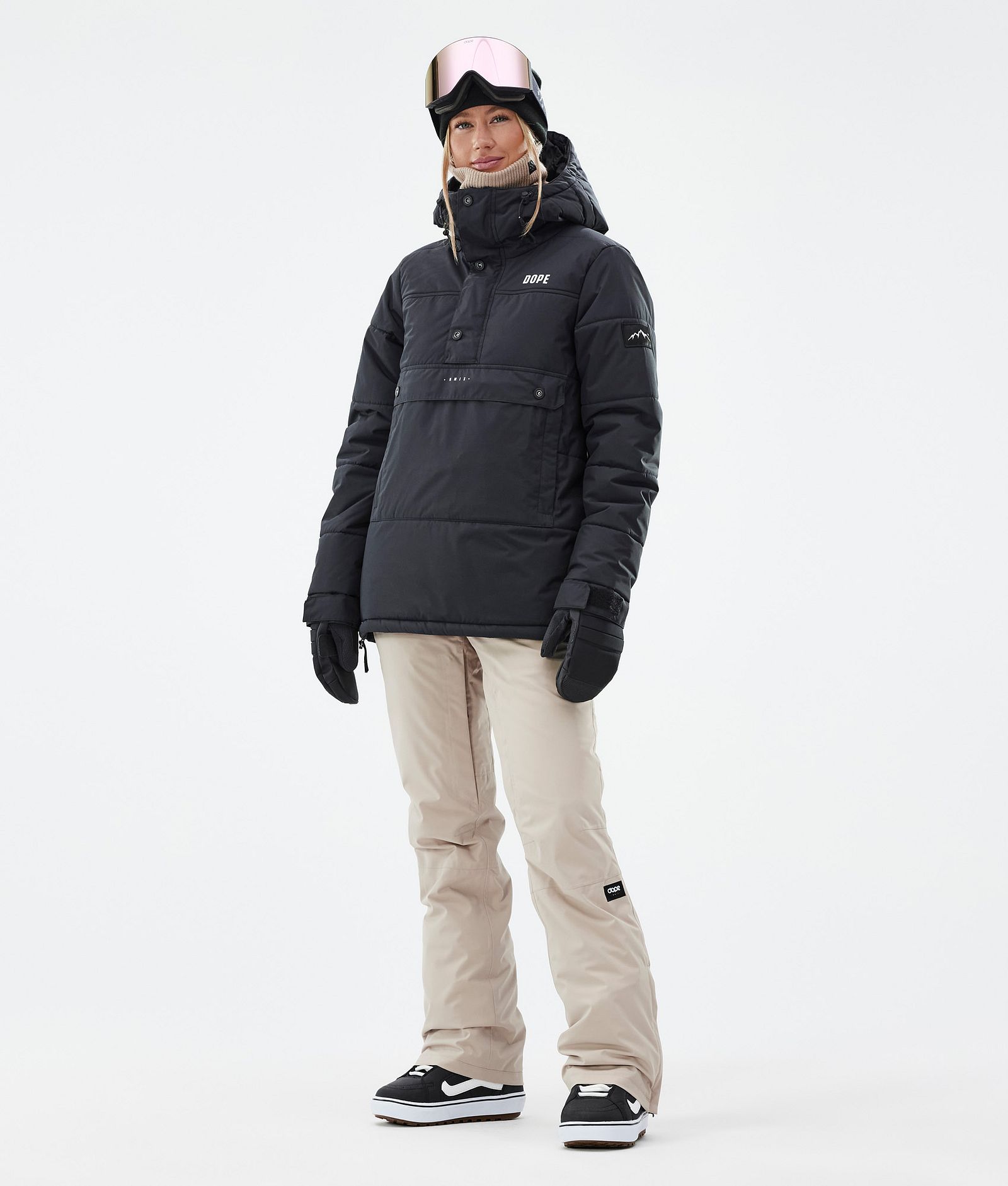 Dope Con W Pantaloni Snowboard Donna Sand, Immagine 2 di 6