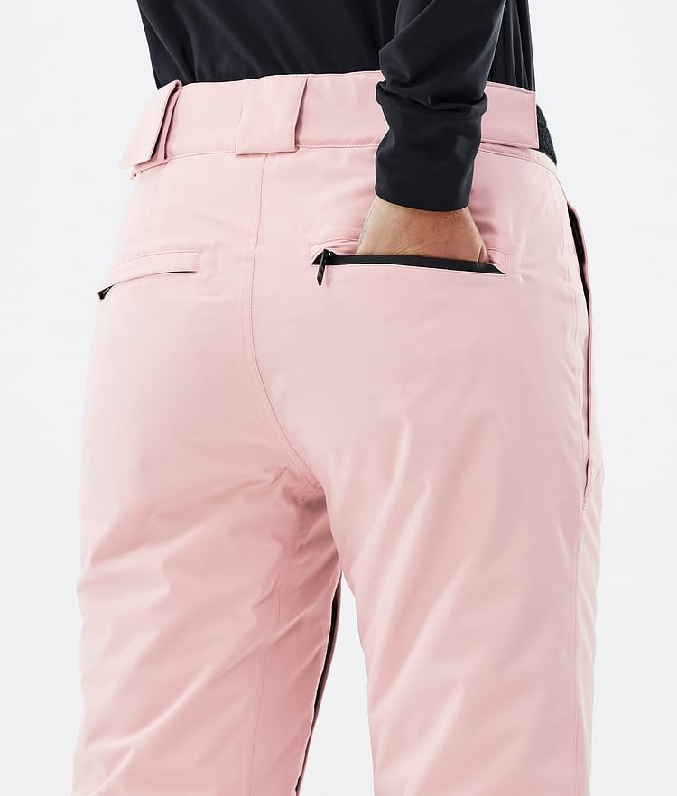 Dope Con W Pantalon de Snowboard Femme Soft Pink, Image 6 sur 6