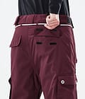 Dope Iconic W Kalhoty na Snowboard Dámské Burgundy, Obrázek 7 z 7