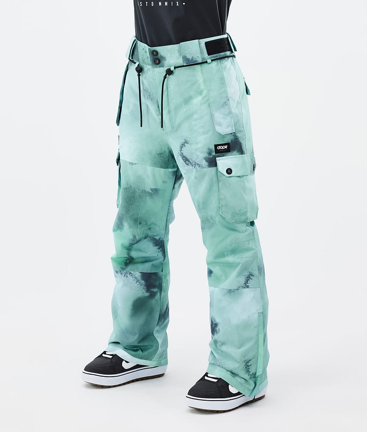 Dope Iconic W Pantaloni Snowboard Donna Liquid Green Renewed, Immagine 1 di 6