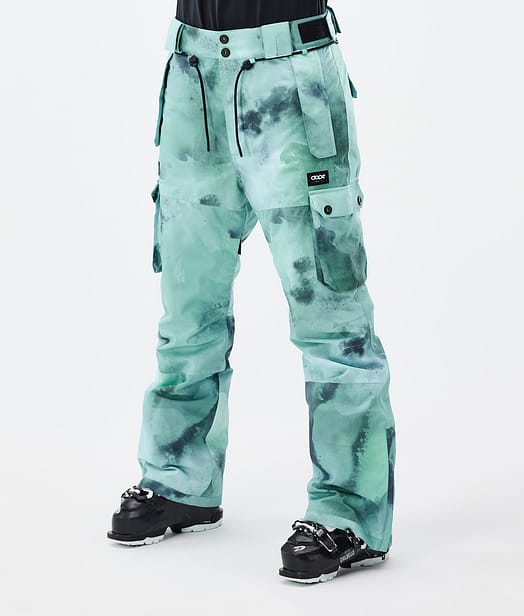 Dope Iconic W Pantalon de Ski Femme Liquid Green