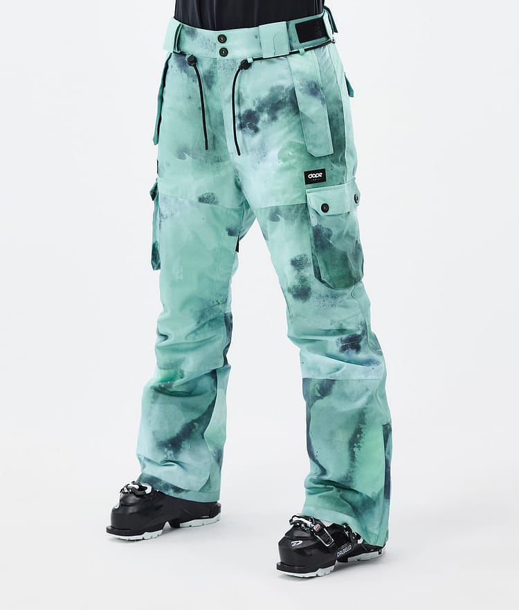 Dope Iconic W Pantalon de Ski Femme Liquid Green, Image 1 sur 7