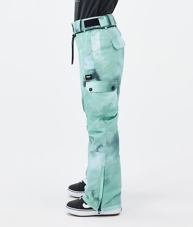 Dope Iconic W Pantaloni Snowboard Donna Liquid Green Renewed, Immagine 2 di 6