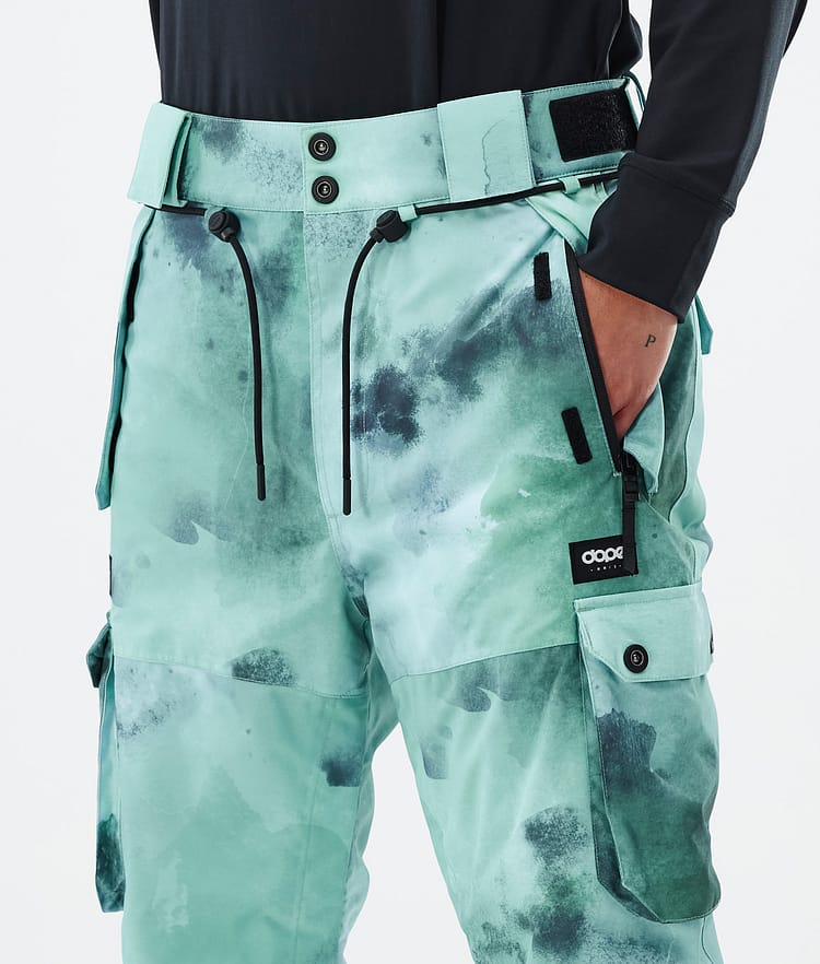 Dope Iconic W Pantaloni Snowboard Donna Liquid Green, Immagine 5 di 7