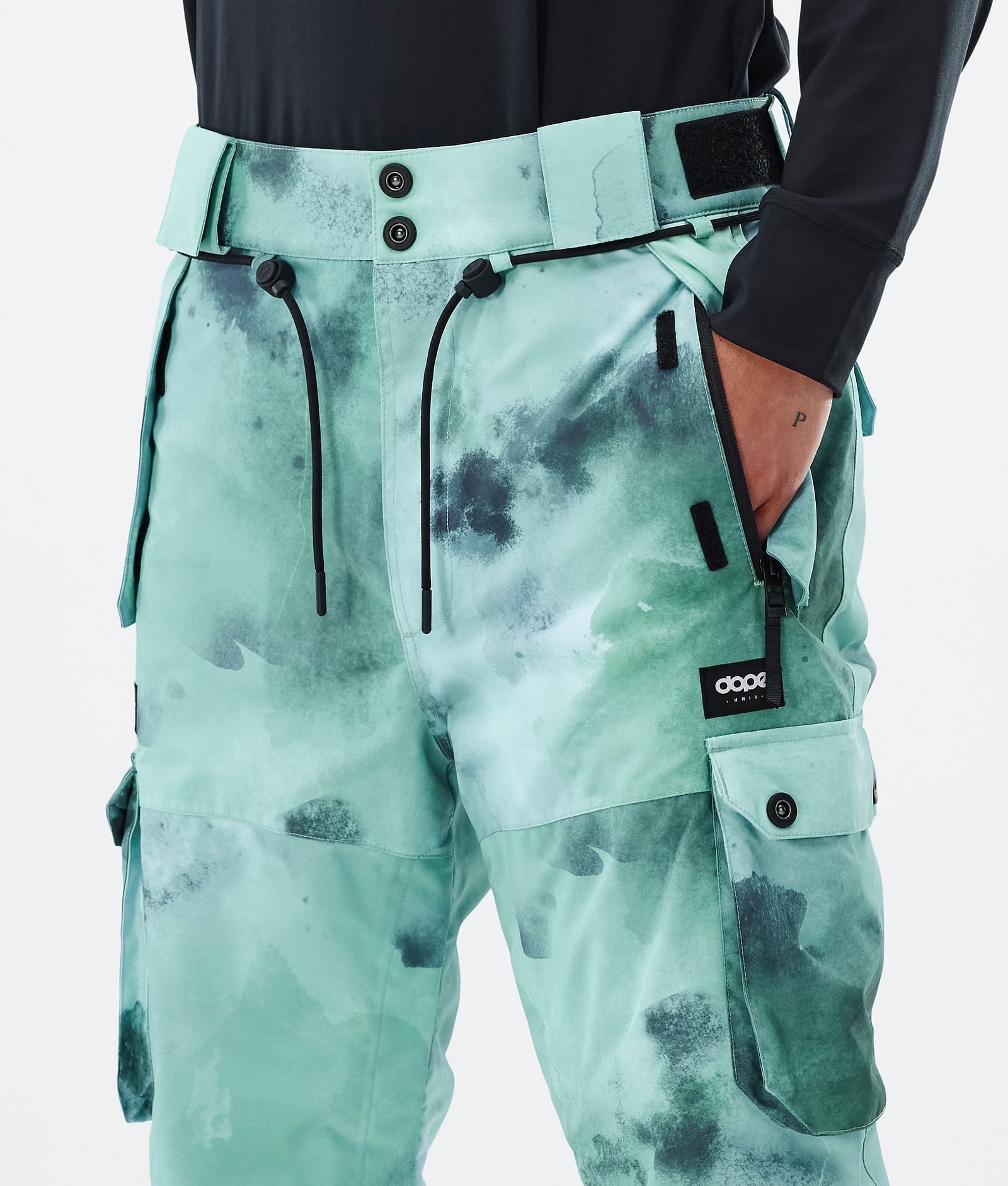 Dope Iconic W Pantalon de Ski Femme Liquid Green