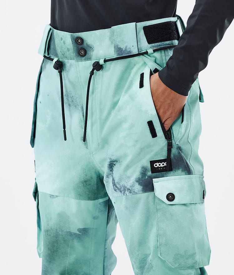 Dope Iconic W Pantaloni Snowboard Donna Liquid Green Renewed, Immagine 4 di 6