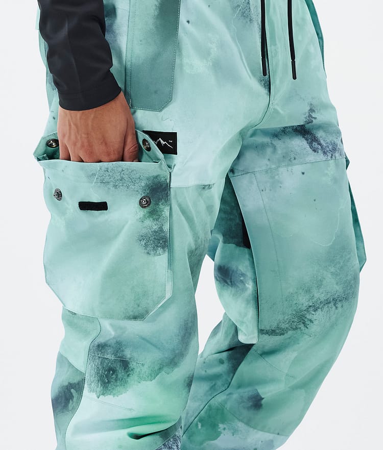 Dope Iconic W Pantaloni Snowboard Donna Liquid Green Renewed, Immagine 5 di 6