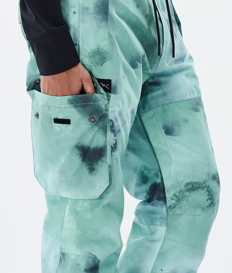 Dope Iconic W Pantaloni Snowboard Donna Liquid Green, Immagine 6 di 7