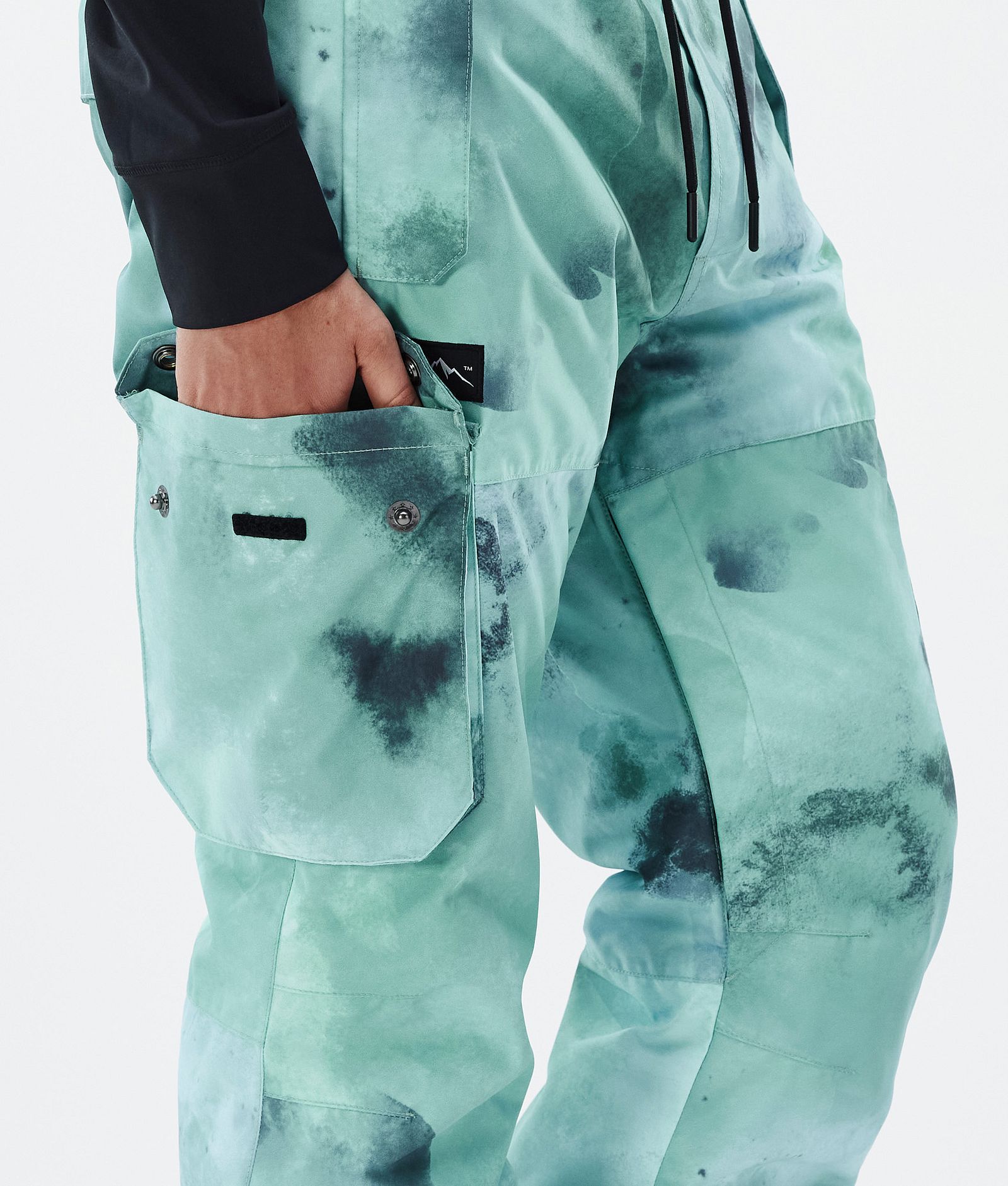 Dope Iconic W Spodnie Snowboardowe Kobiety Liquid Green