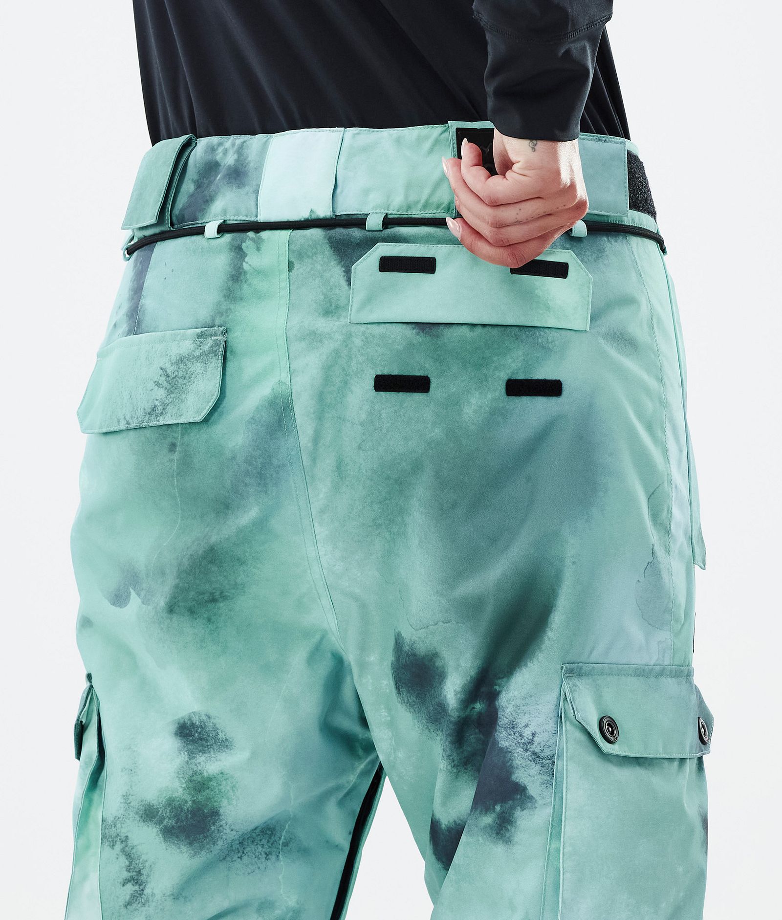 Dope Iconic W Lyžařské Kalhoty Dámské Liquid Green