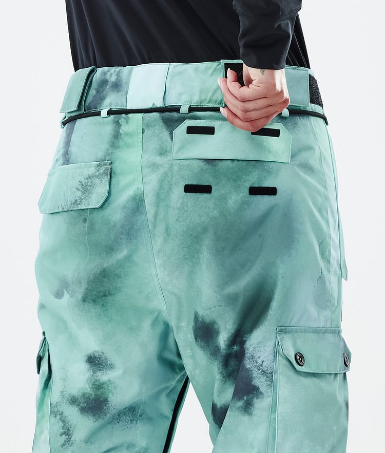 Dope Iconic W Pantaloni Snowboard Donna Liquid Green Renewed, Immagine 6 di 6