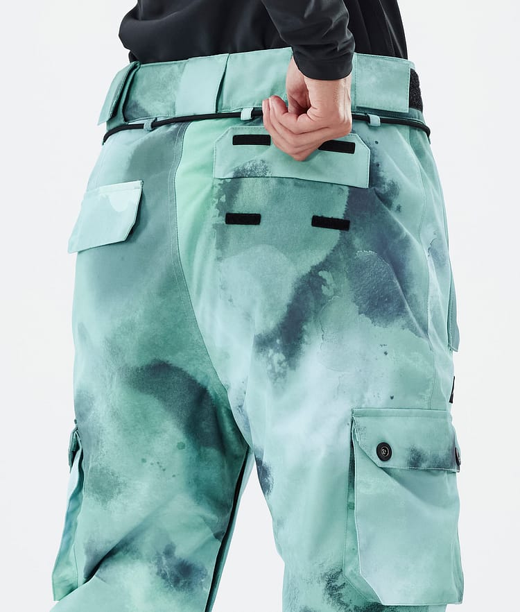 Dope Iconic W Spodnie Snowboardowe Kobiety Liquid Green