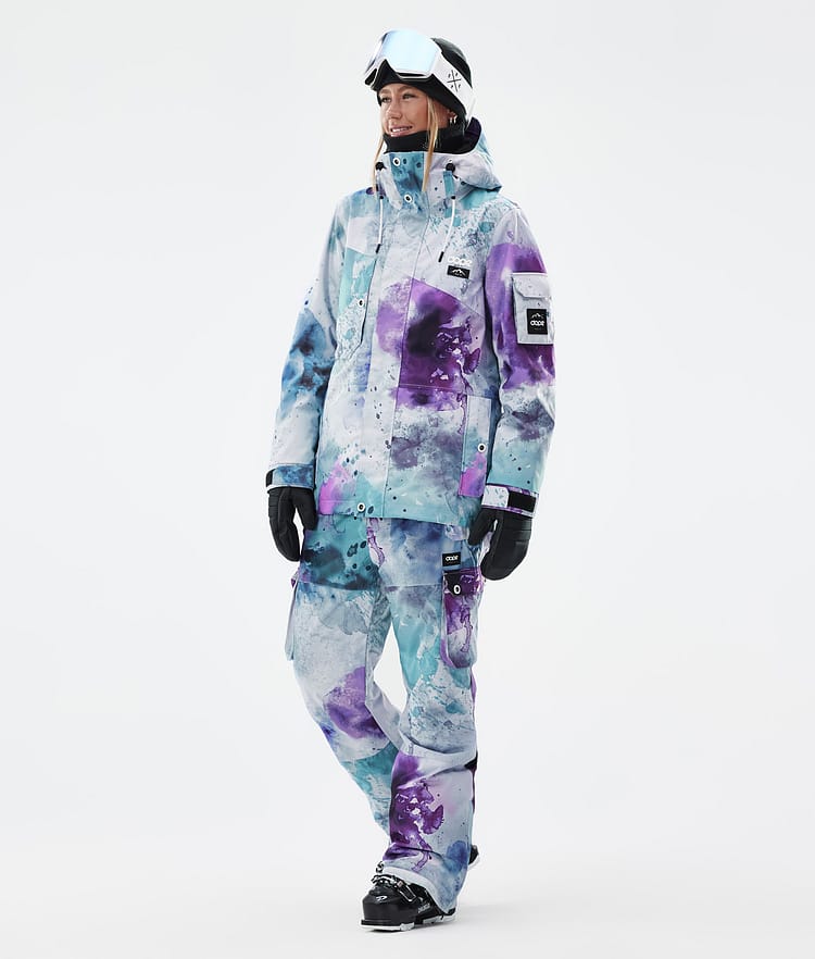 Dope Iconic W Ski Pants Women Spray Green Grape