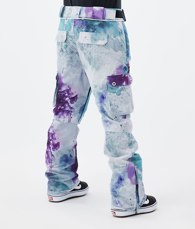 Dope Iconic W Pantaloni Snowboard Donna Spray Green Grape, Immagine 4 di 7