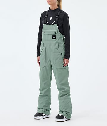 Dope Notorious B.I.B W Snowboard Pants Faded Green