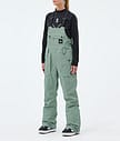 Dope Notorious B.I.B W Snowboard Broek Dames Faded Green
