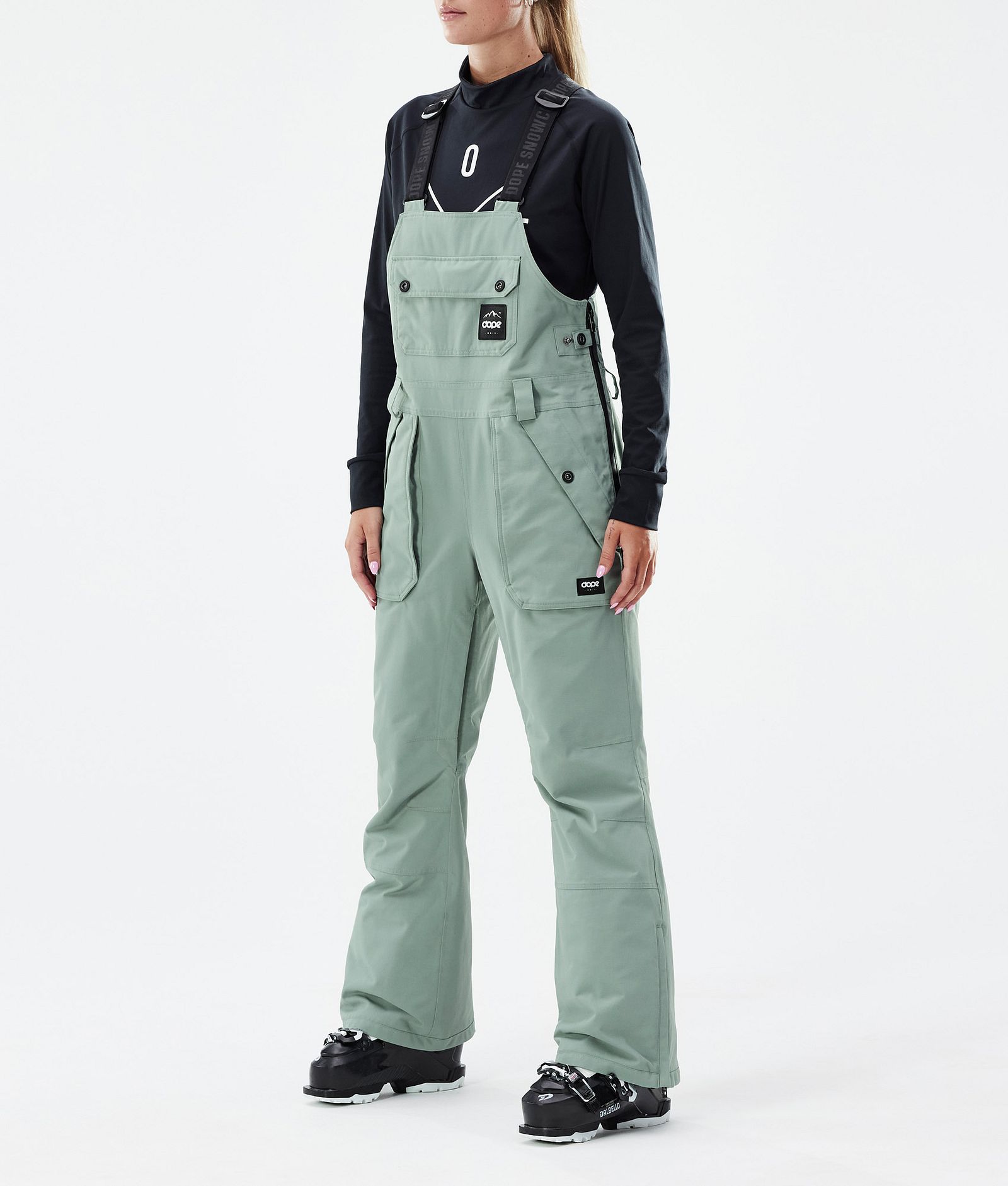 Dope Notorious B.I.B W Pantalon de Ski Femme Faded Green, Image 1 sur 7