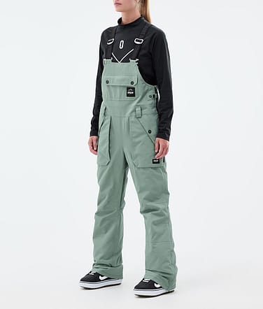 Dope Notorious B.I.B W Snowboard Pants Women Faded Green