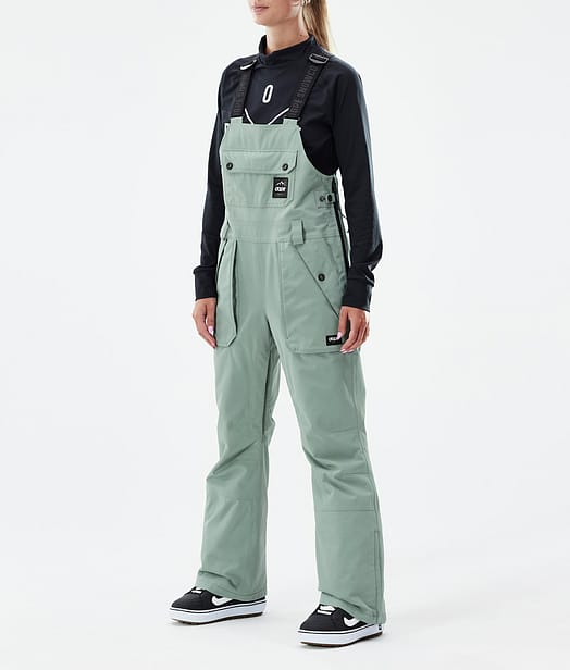 Dope Notorious B.I.B W Snowboard Pants Women Faded Green